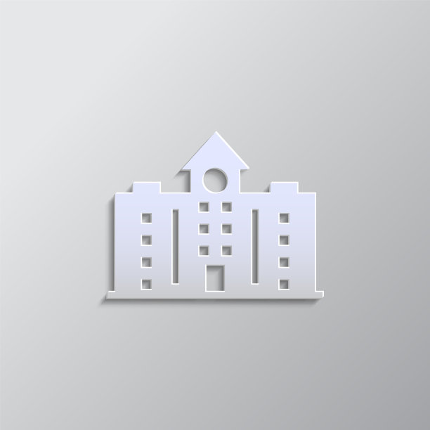 建筑纸的风格，图标。纸张样式矢量图标图片下载