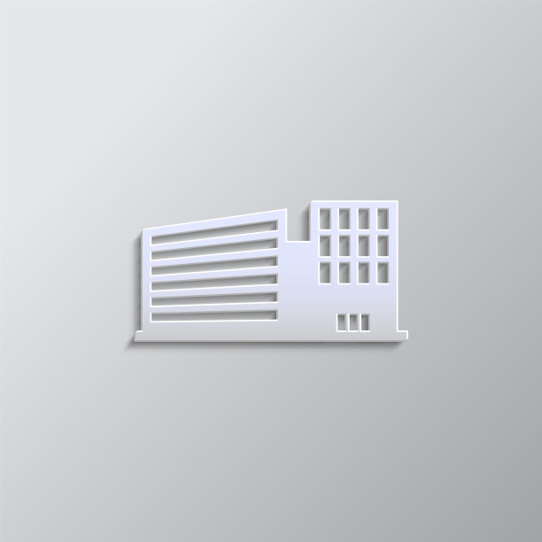 建筑纸的风格，图标。纸张样式矢量图标图片下载