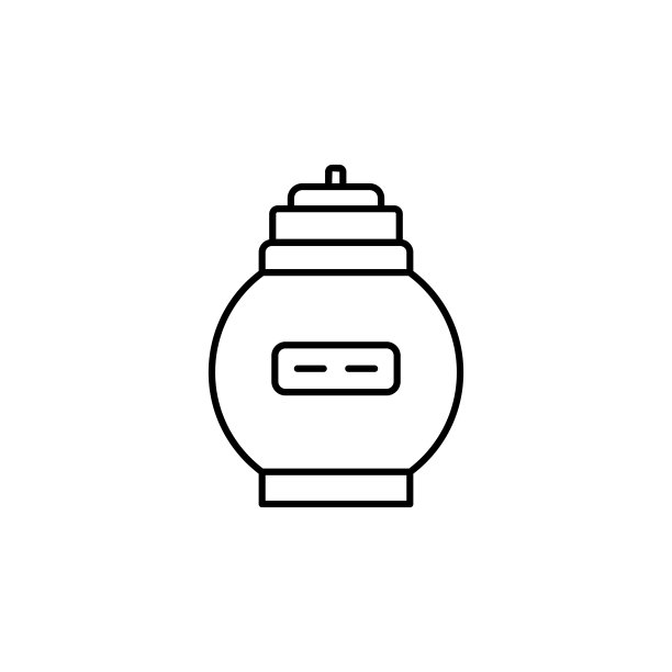 白色背景上的药水线条插图图标图片下载
