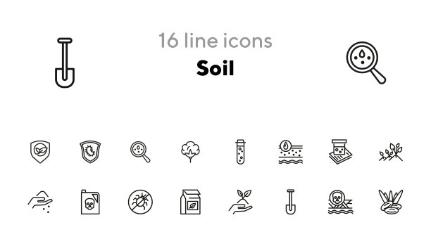 土壤图标设置图片下载