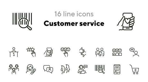 客户服务线路图标设置图片下载