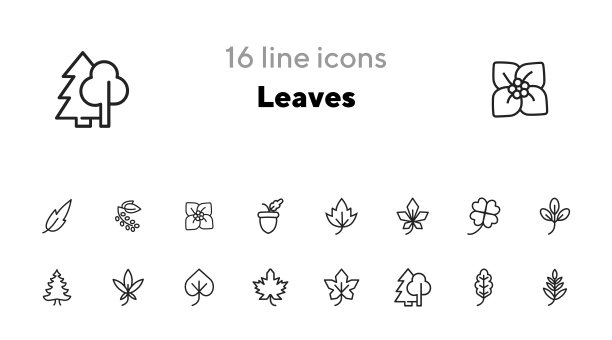 叶子图标图片下载