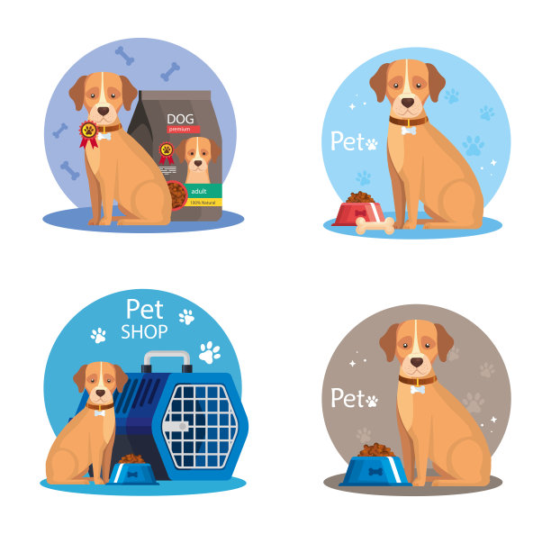 可爱的独角兽与心卡哇伊风格图片下载