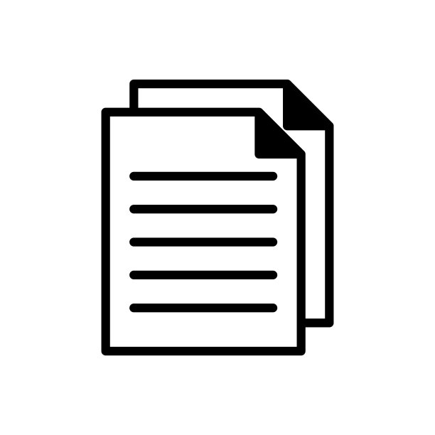 账单图标矢量设计模板图片下载
