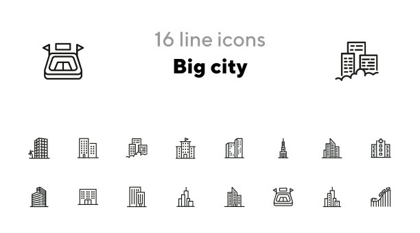 大城市线路图标设置图片下载