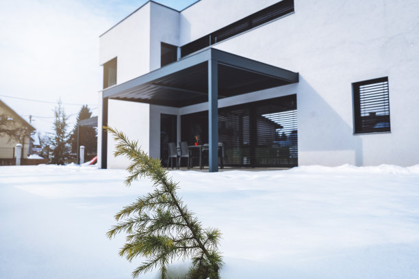 现代住宅的外观图片下载