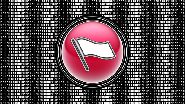 屏幕上的标志图标。图片下载