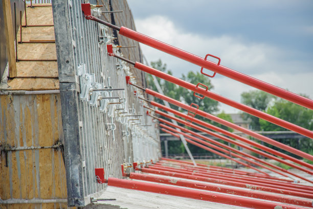用于挡土墙施工的墙体模板图片下载