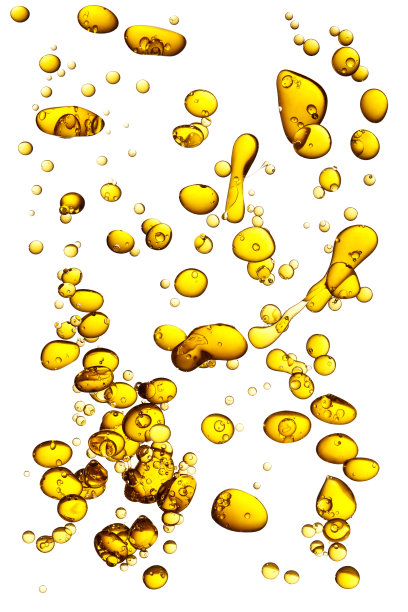 黄色油泡沫。图片下载