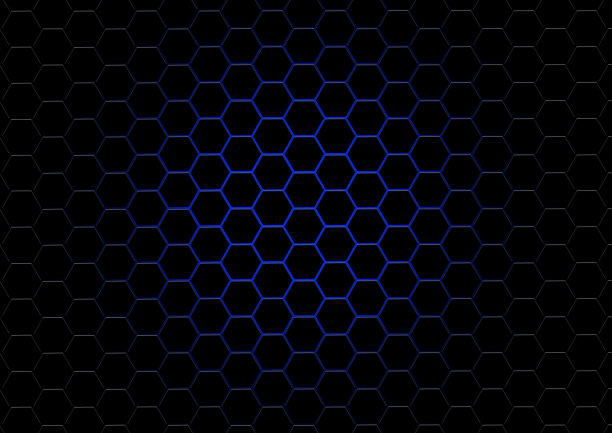 黑色蜂窝简单背景图片下载