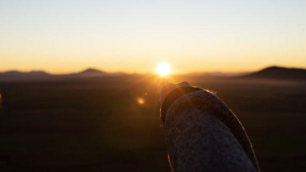 指向日落图片下载