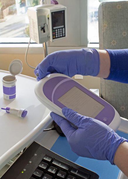 准备血糖监测器图片下载