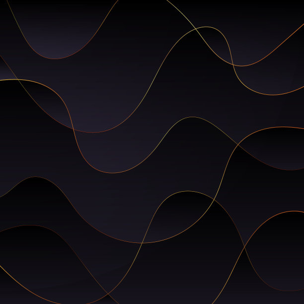 抽象背景与黑色纸层。向量几何插图。金色闪烁的点。平面设计元素。优雅的装饰图片下载