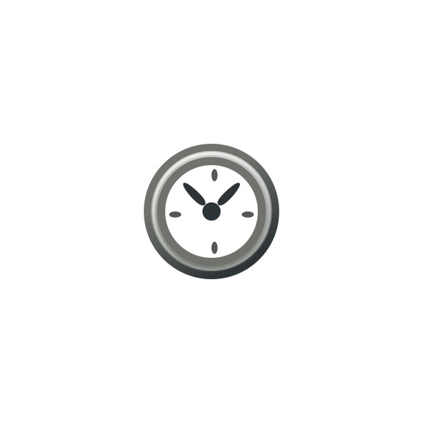 时钟矢量图标。孤立时间插图图标图片下载