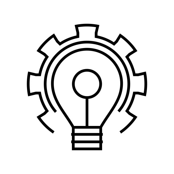 明亮的决定线图标，概念符号，轮廓矢量插图，线性符号图片下载