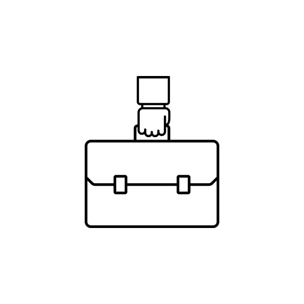 业务管理矢量图标。图片下载