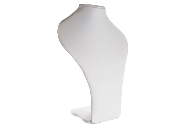 珠宝胸像孤立在白色图片下载