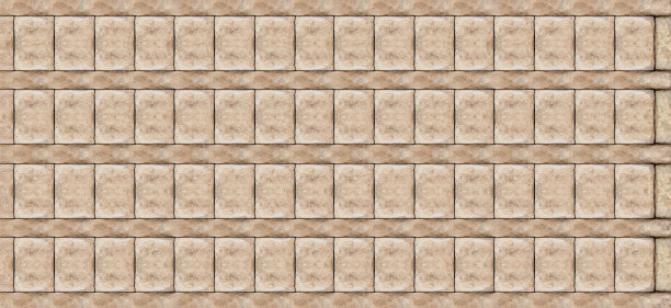 背景米褐色的石头排块图案坚实平行条纹图片下载