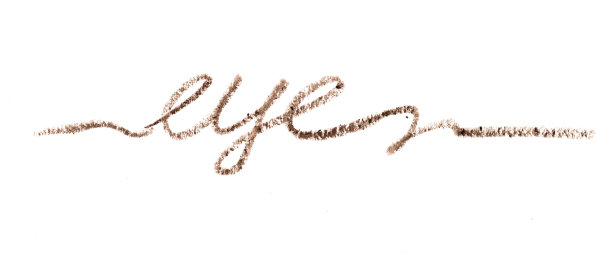 白色背景上的眼线笔样板图片下载