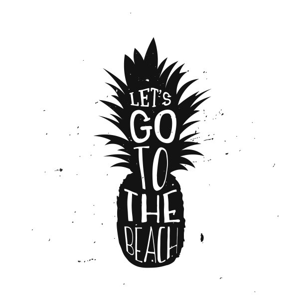 我们一起去看菠萝沙滩夏季设计吧。图片下载