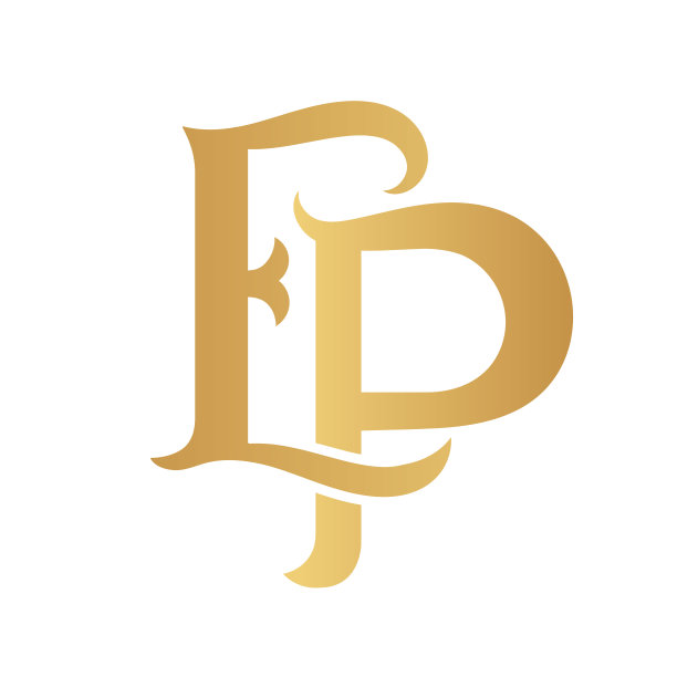 金色的EO字母组合。图片下载