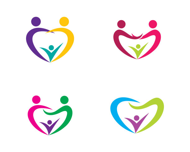 团队合作矢量图标图片下载