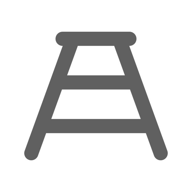 长凳图标，梯子，构造元素图片下载