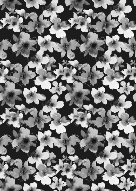 水彩无缝花卉图案图片下载