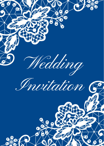 婚礼邀请函模板图片下载