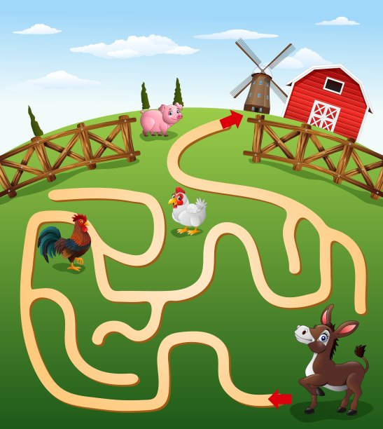 帮助奶牛找到农场图片下载