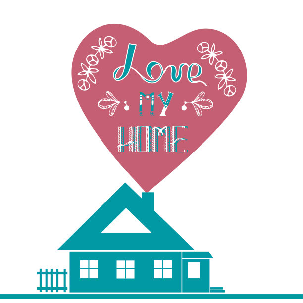 爱我的家。图片下载