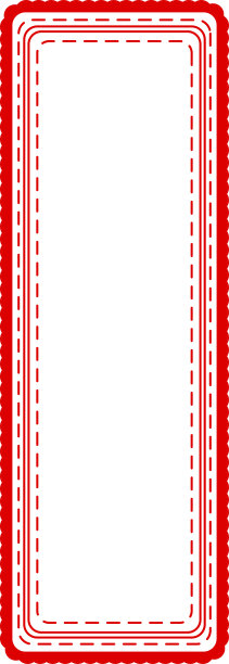 红色单色时尚标签图片下载