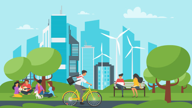 户外活动:人们在休息图片下载