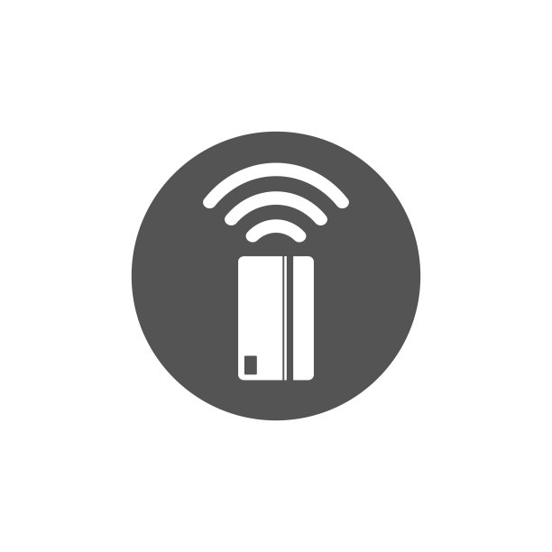 非接触式支付图标。近场通信(NFC)卡技术概念图标。利用支付。矢量插图。图片下载