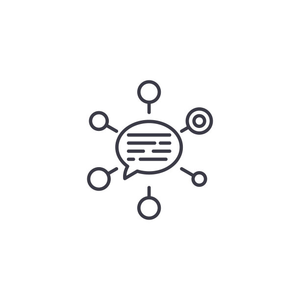 商业理念线性图标概念。商业理念线向量符号、符号、插图。图片下载