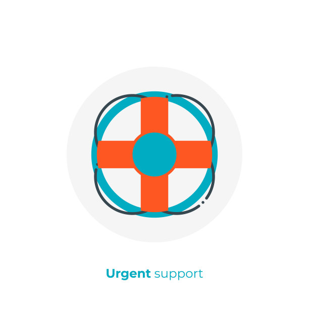 财务咨询平面艺术图标，验证商业帮助矢量艺术，卡通数字援助插图图片下载