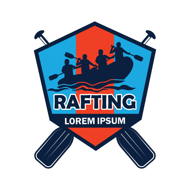 漂流标志，矢量图图片下载