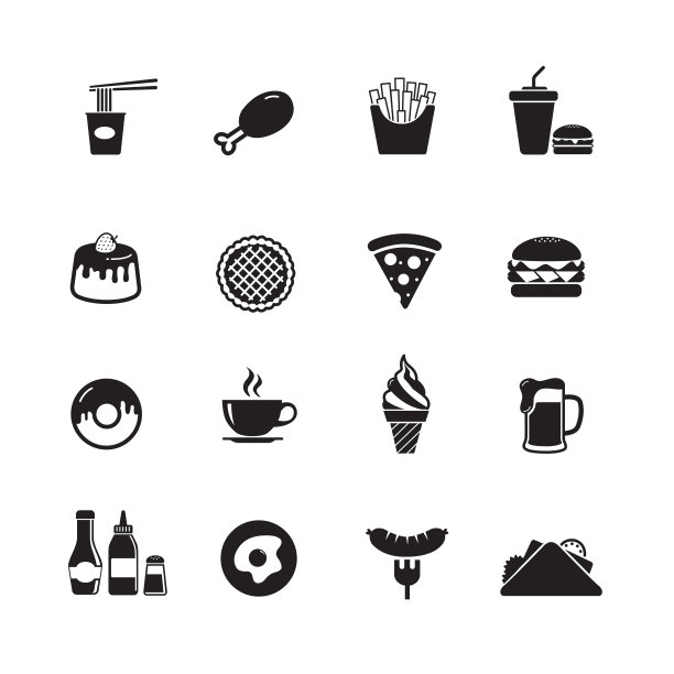 快餐图标图片下载