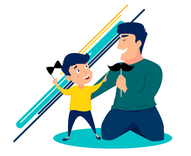 祝您父亲节快乐图片下载