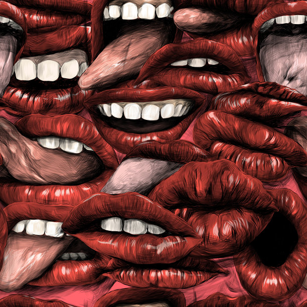 女人的嘴唇图片下载