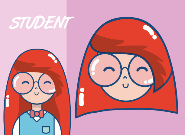 少年学校学生卡通图片下载