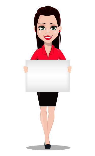 秘书穿着办公室风格的衣服图片下载