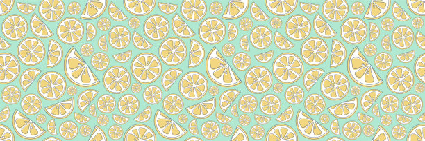 柔和的颜色，柔和的背景和水果。向量。图片下载