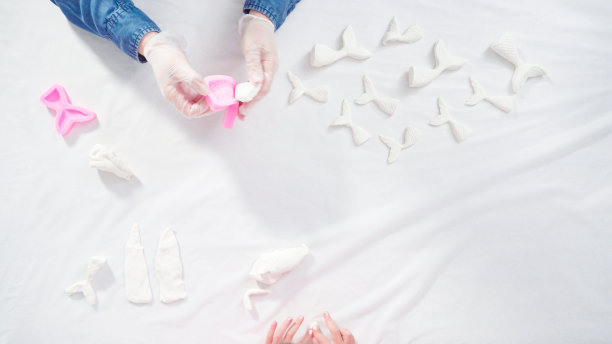 用硅胶模具制作美人鱼尾巴图片下载