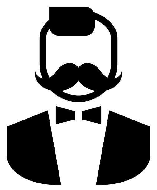 小胡子男人图标图片下载