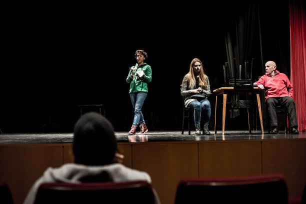 演员在排练时的练习图片下载