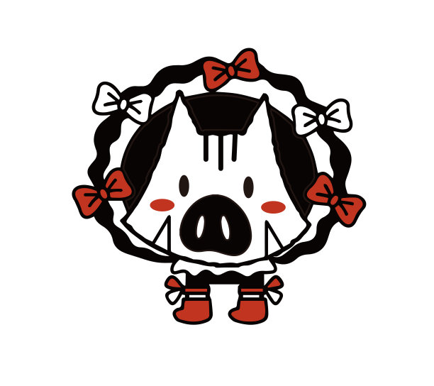 野猪角色插画图片下载