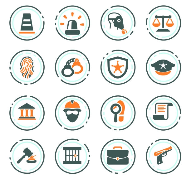 警察图标设置图片下载