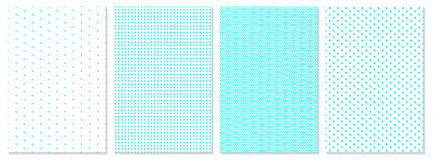 波点图案向量。婴儿的背景。图片下载