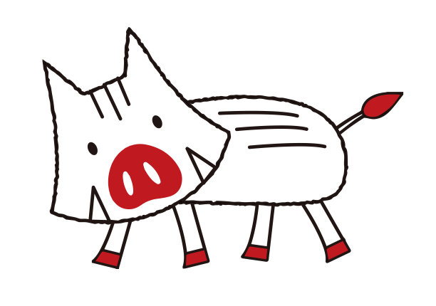 野猪角色插画图片下载
